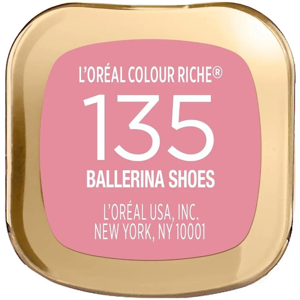 Ballerina Shoes Original Creamy Hydrating Satin Lipstick Argan Oil Vitamin E